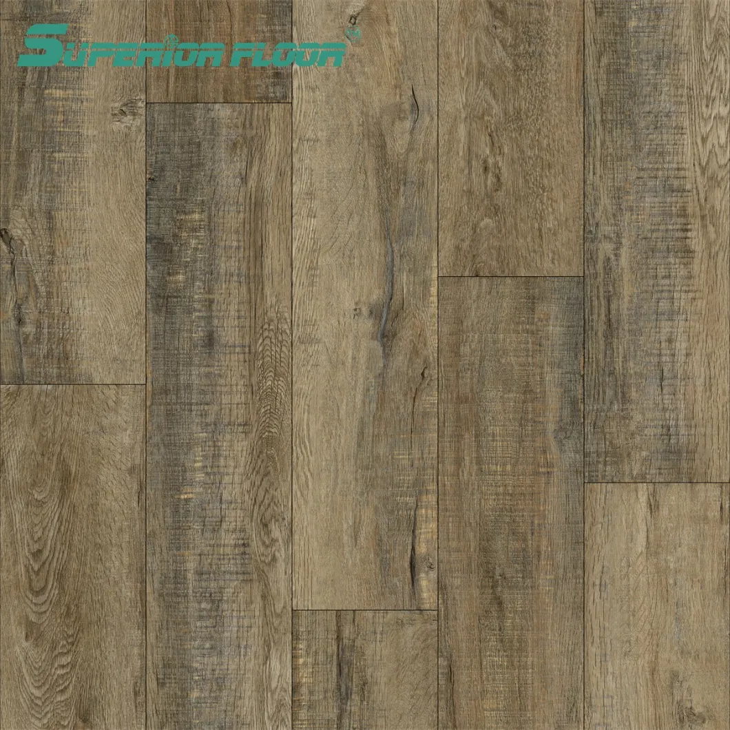 Eco Materials, Eco-Friendly Spc Vinyl Plank Tile for Terrace Boards, Commercial Use
