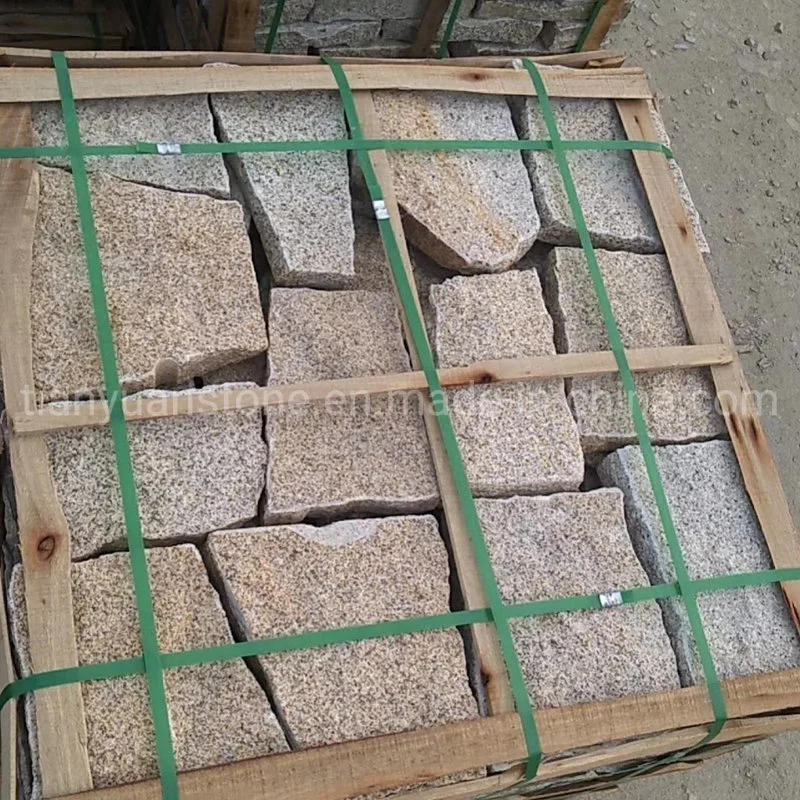 Rusty Yellow Granite/Flamed Granite Tiles for Wall/Floor