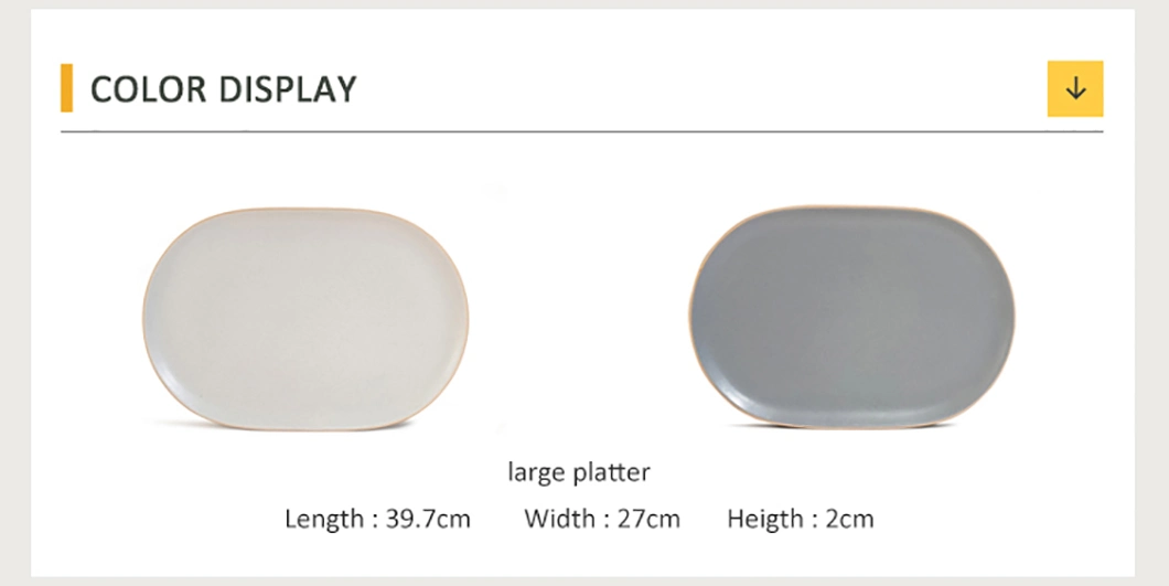 2022 Vajilla-Modern Coupe Style Japanese Dinnerware Matte Restaurant Main Dieshes Plates Set