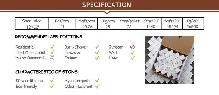 Natural Metal Marble Hexagonal Tile Kitchen Shower Room Stone Floor Tiles Hexagonal Mosaic Tile