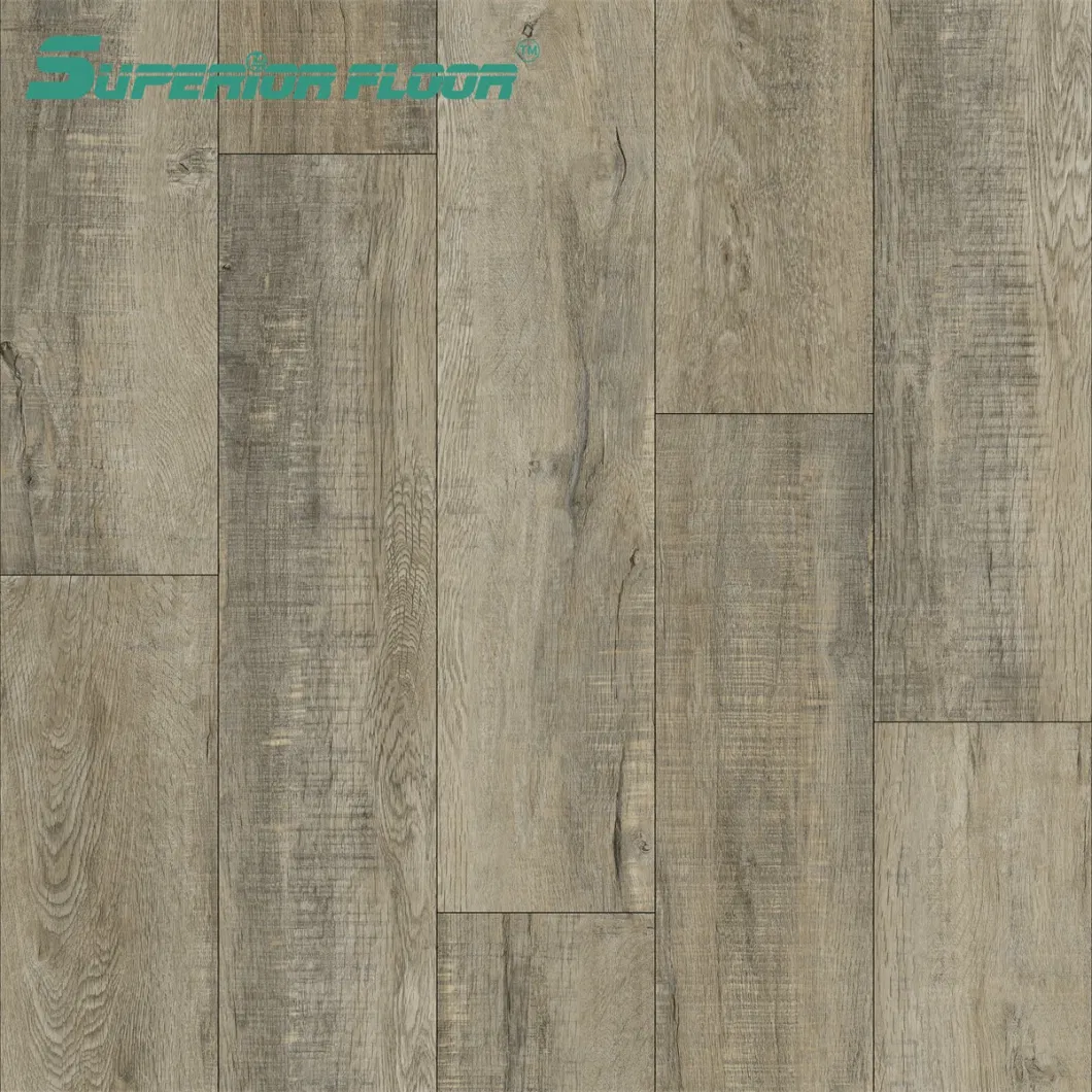 Eco Materials, Eco-Friendly Spc Vinyl Plank Tile for Terrace Boards, Commercial Use