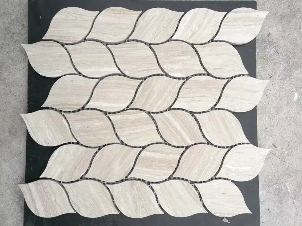 China Wholesale Natural Stone Marble Mosaic Tiles for Bathroom Floor Tile Design