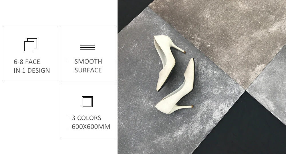 Best Soufute New Rustic Designs 3D Ink Jet 24X24 Porcelain Ceramic Floor Tile (JB6076D)