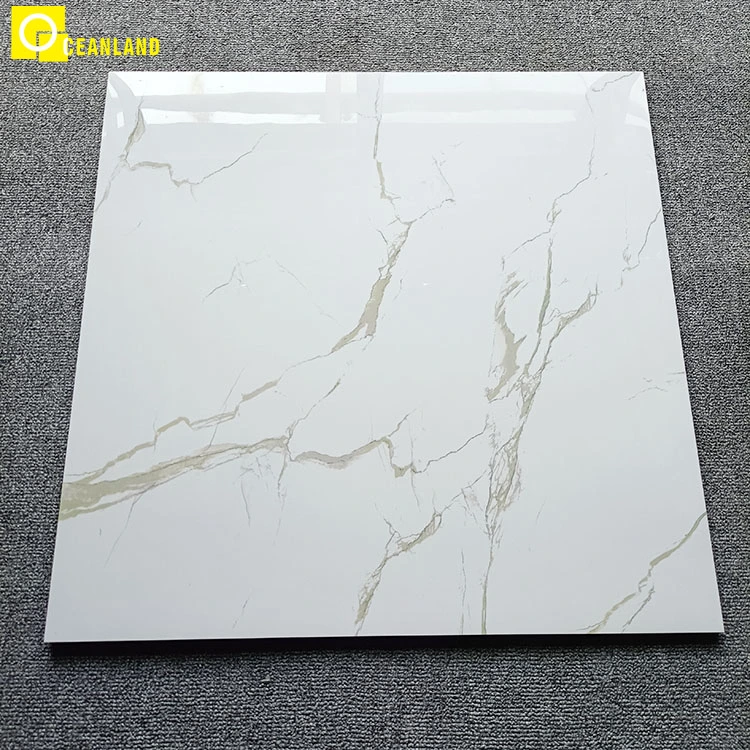 Foshan Home 600X600 Gray Polished Glazed Porcelain Floor Tile Price