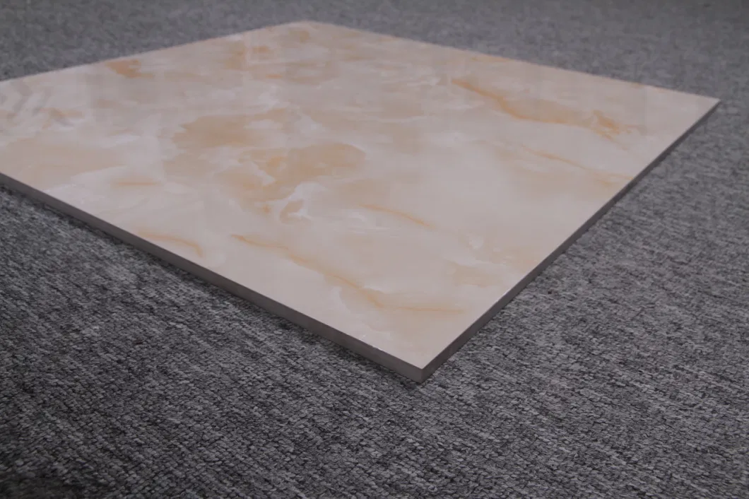 Marble Look 3D Ink Jet Glazed Porcelain Floor Tile for Living Room Lobby
