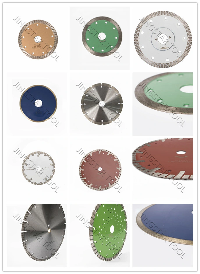 300mm/350mm Size Sintered Continuous Blade with Silent Cutting Slot for Ceramic Tile and Porcelain in Your Need/Cutting Disc