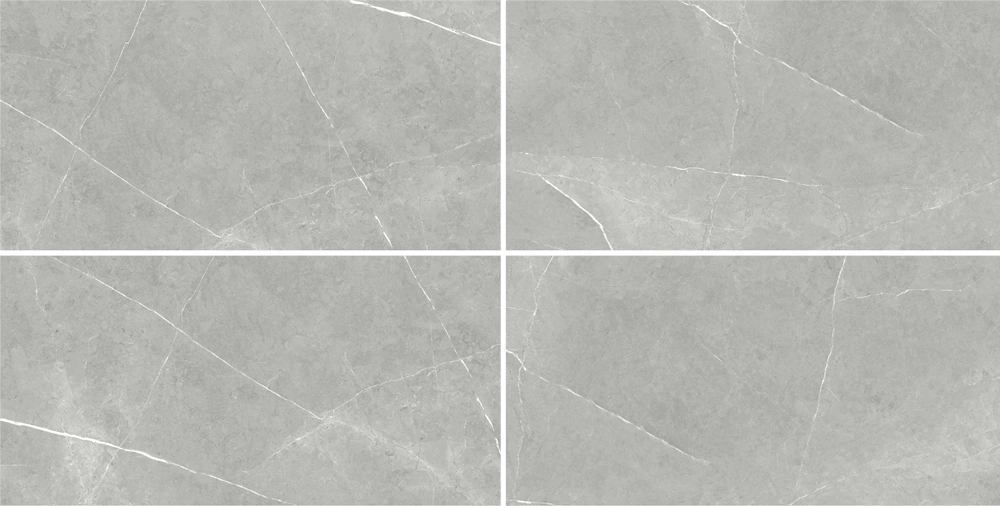 Foshan Top Quality Building Material Ceramics 600X1200 Gray Marble Glazed Polished Floor Wall Tiles Porcelain Ceramic Tile