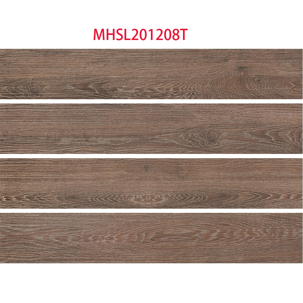 Commercial Store Vintage Decorative Wood Color Ceramic Floor Tiles