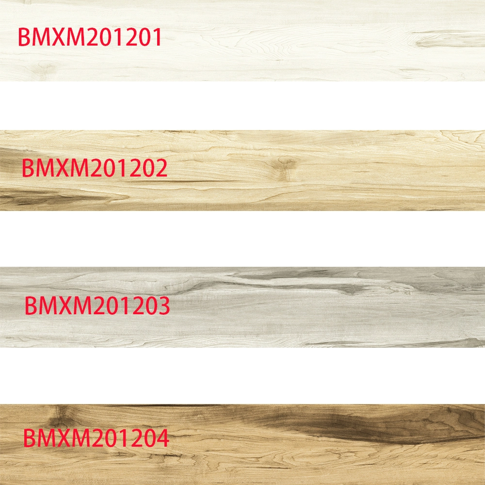 Commercial Store Vintage Decorative Wood Color Ceramic Floor Tiles