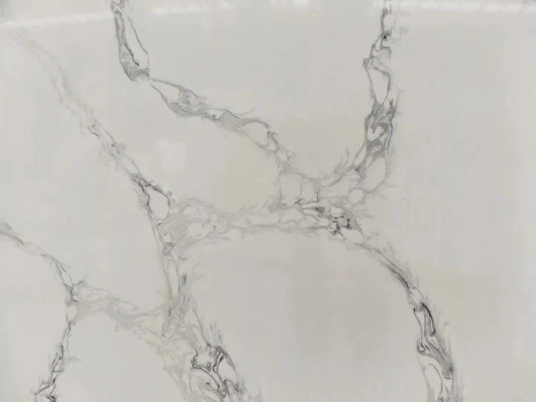 Linyi Yangtu Synthetic Engineered Artificial Marble Stone White Series Wall Panel/Flooring Tiles/Kitchen Top