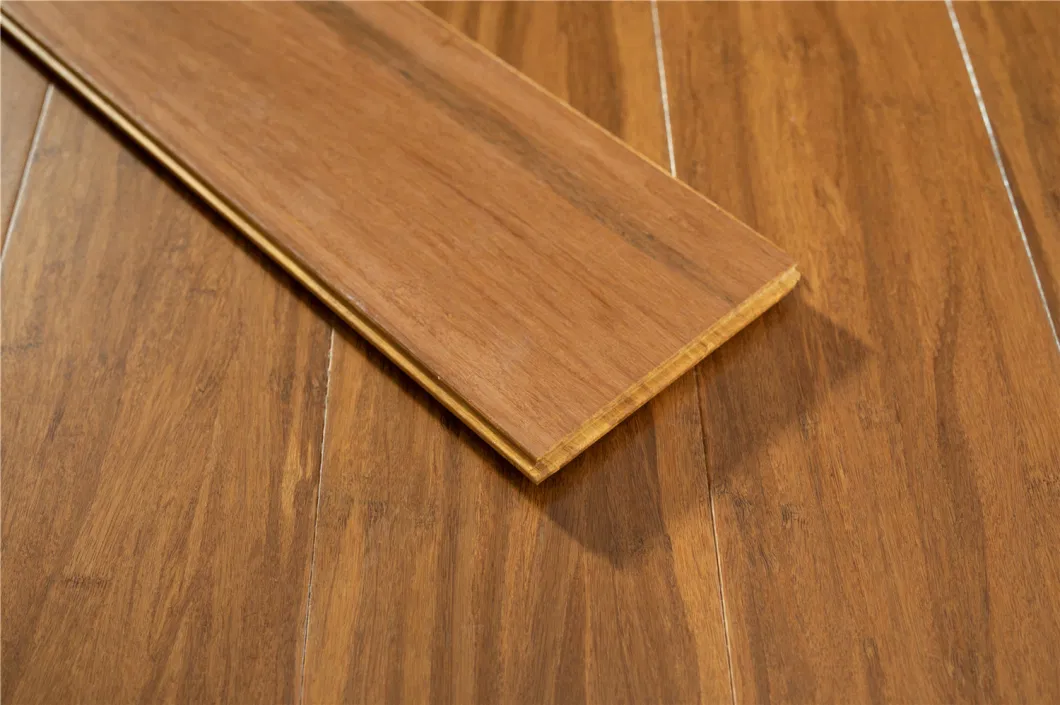 Durable 14/15 Thickness Unilin Click Natural Bamboo Flooring Warm Flooring Tile Made in China