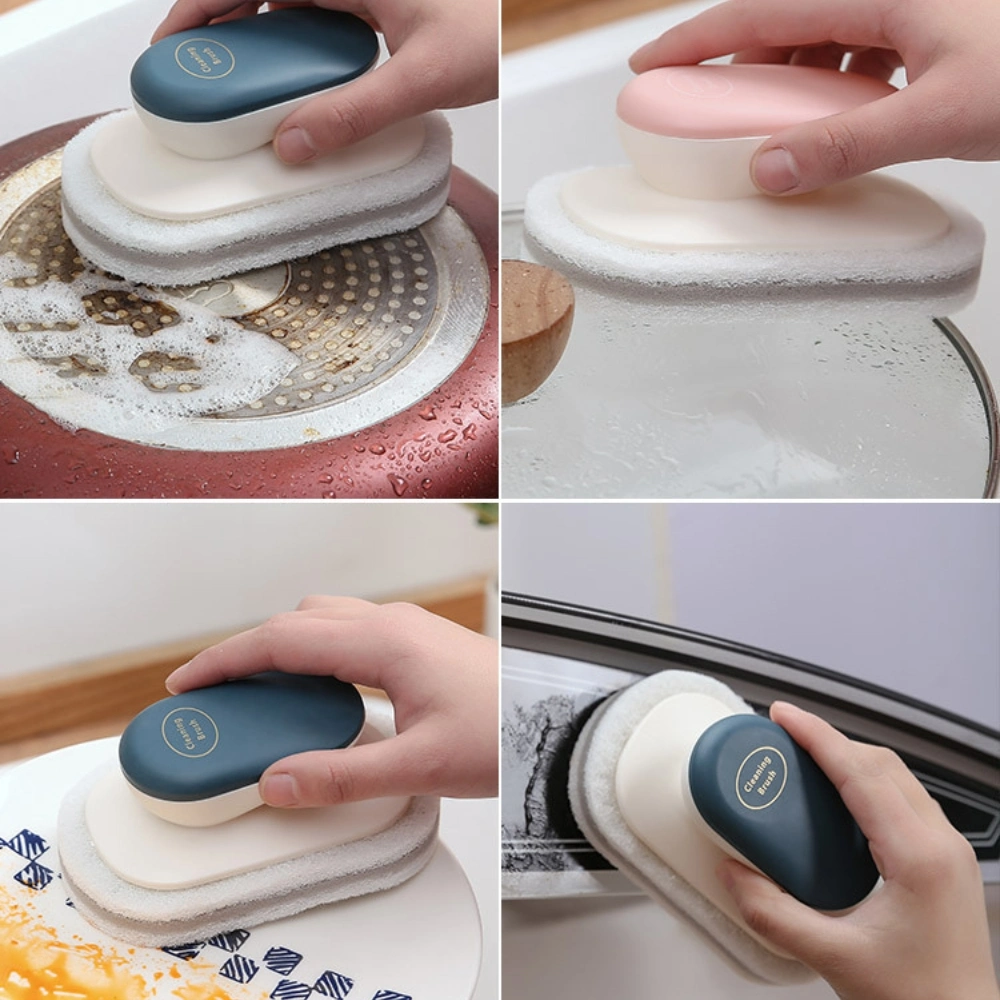 Cleaning Brush Multi-Functional Scouring Pad Sponge Cleaning Table Ci23196