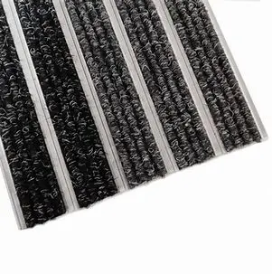 Commercial Entrance Floor Mats Anthracite Carpet Aluminum Doormat