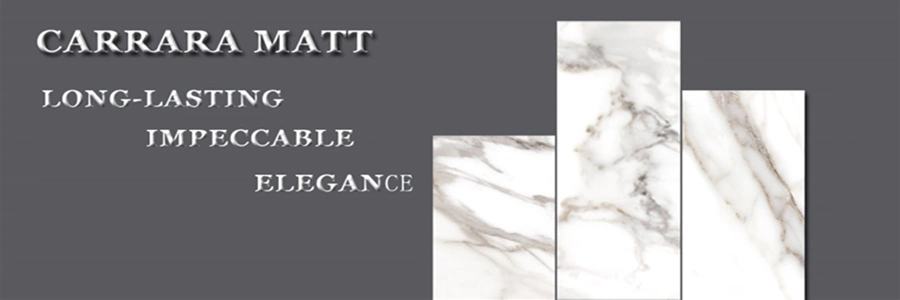 Pure White Calacatta 24X24 Non Slip 24X24 Matte Rustic Ceramic Floor Tile (JC6905)