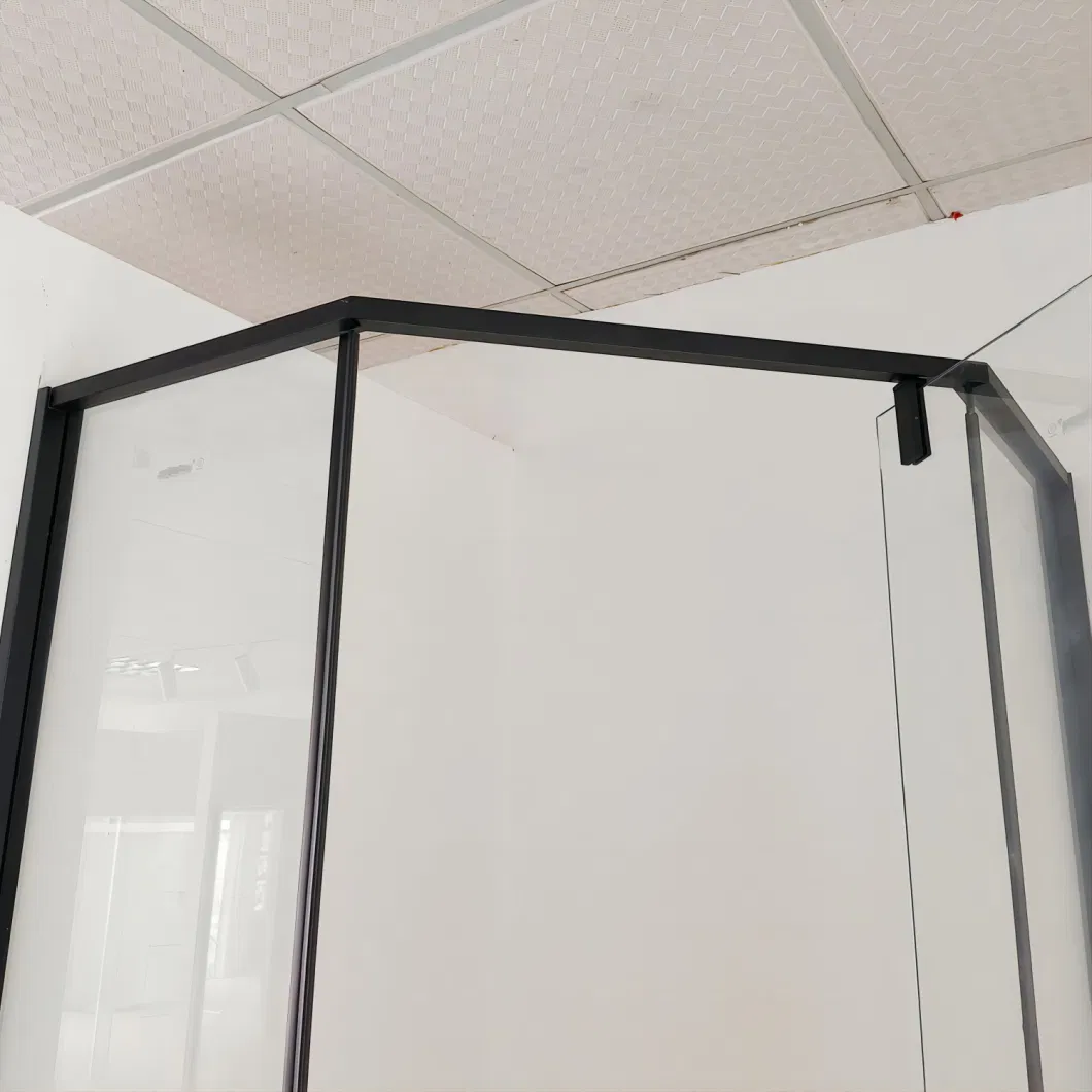 Adjustable Framed Neo-Angle Pivot 2 Fixed 1 Moving Panels Shower Enclosure