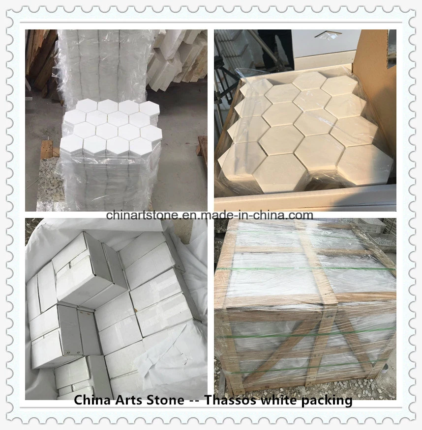 Pure White Nature Marble Tile for Wall and Floor