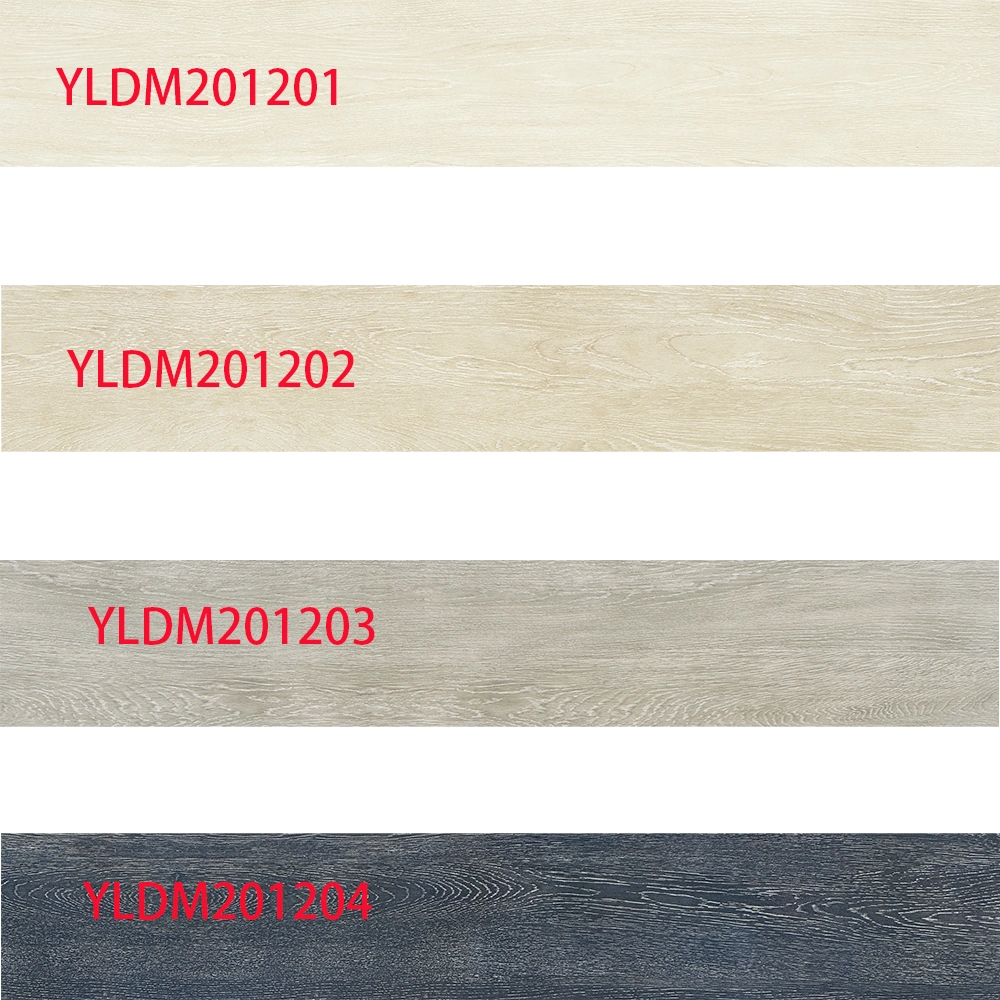 Commercial Store Vintage Decorative Wood Color Ceramic Floor Tiles
