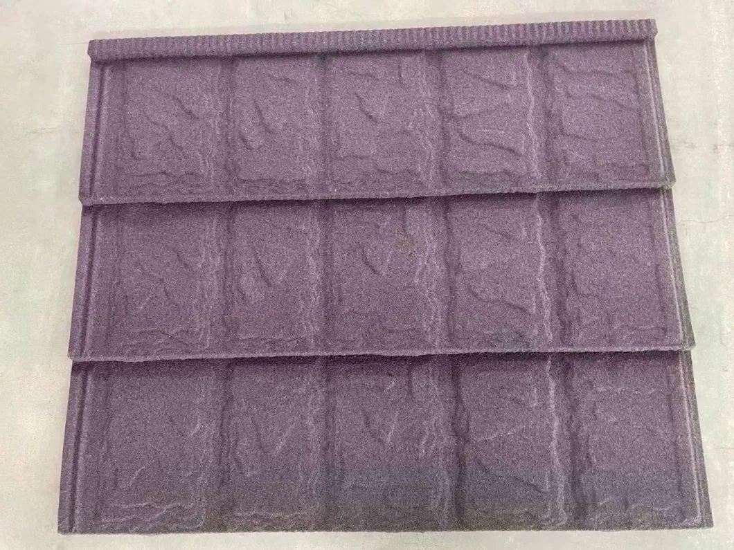 Eco-Friendly Prefabricated House Step Tiles Roofing Sheet Price in Nigeria