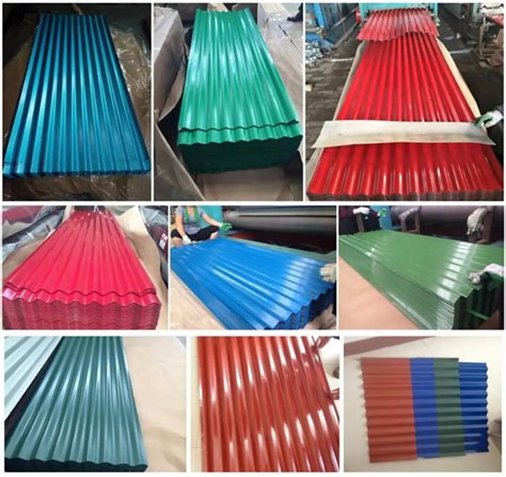 Fast Delivery Metal Galvanized Roofing Sheet Zinc Color Coated Corrugated Steel Sheet 0.15*1500mm PPGI Steel Corrugated Metal Panels Roof Tile for Wall Sheet