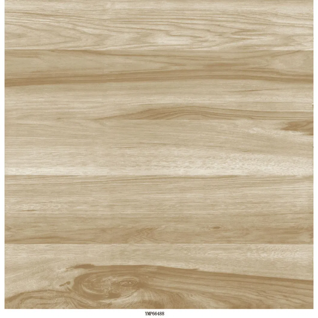 3D Injection Wood Grain Polished Floor Tile Design Patterns Tan Light Brown Dark Gray