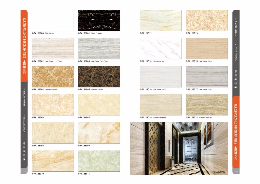 Factory Promotion Cheap Price Good Quality Polished Glazed Tiles Porcelain Floor Tile Glossy Finish 600600mm 24X24 Inch Marble Ceramic Tiles for House