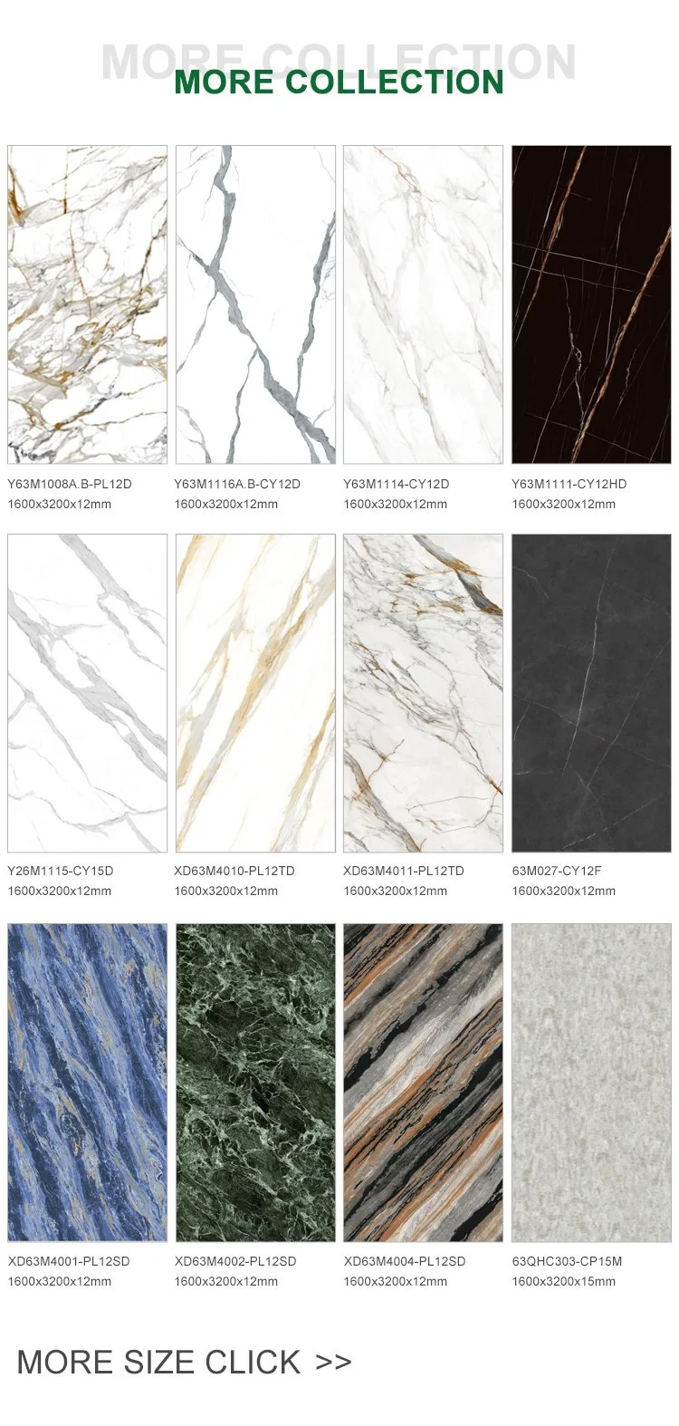 Bespoke Size Marble Background Wall Decoration Porcelain Slab Tile Stoneware Sintered Stone