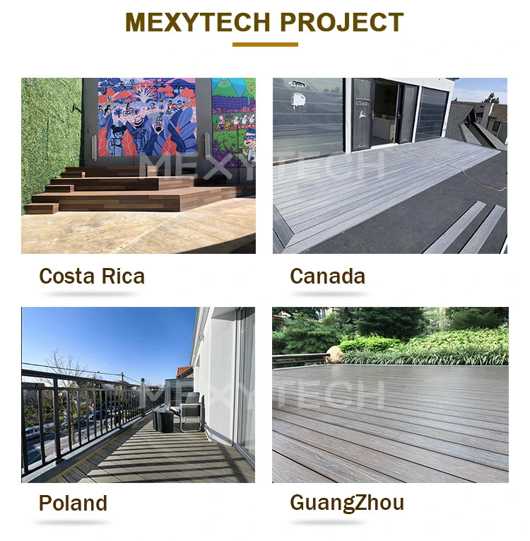Mexytech WPC Decking Outdoor Floor Wood Composite Decking Covering