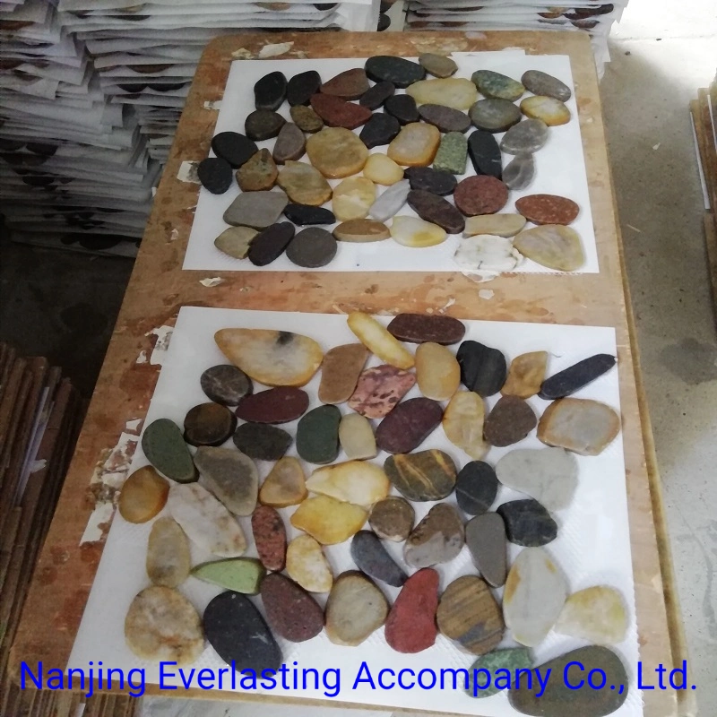 Hot Sale River Stone Decoration Pebble Mosaic Tile