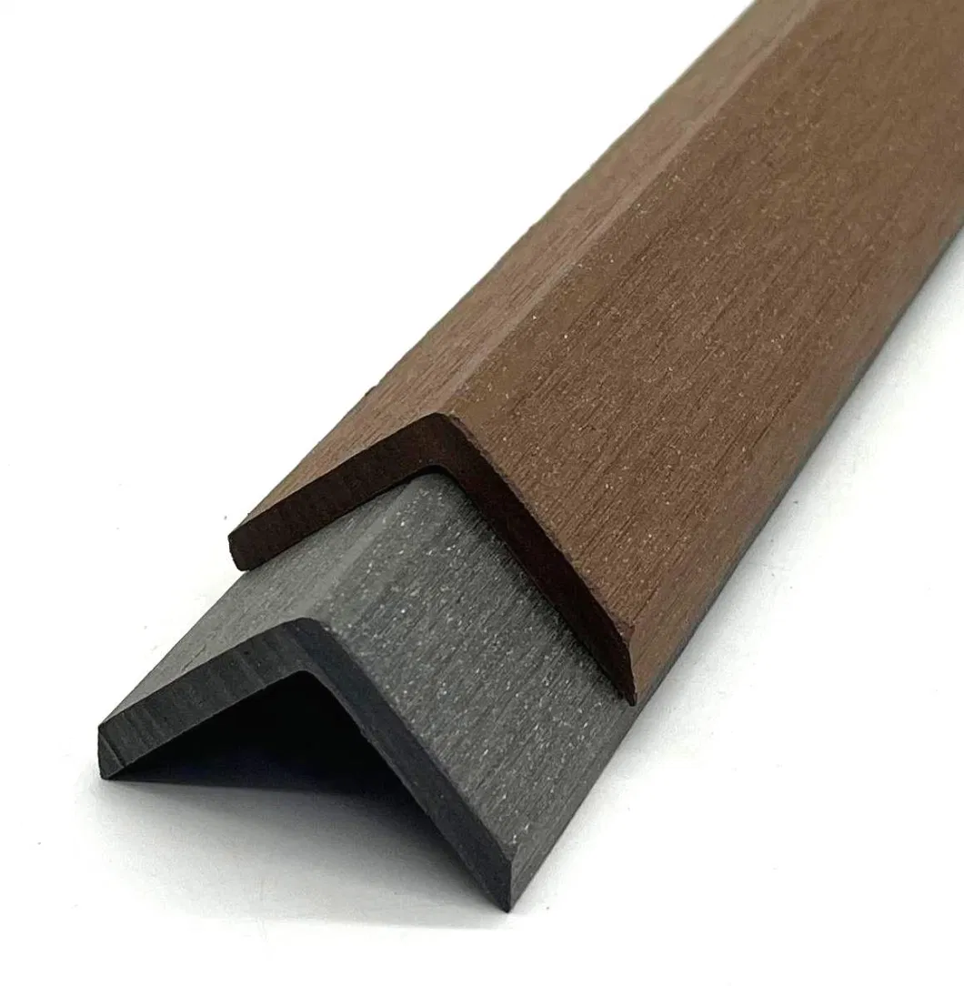 Waterproof Composite Deck Board End Skirting WPC Deck Covering