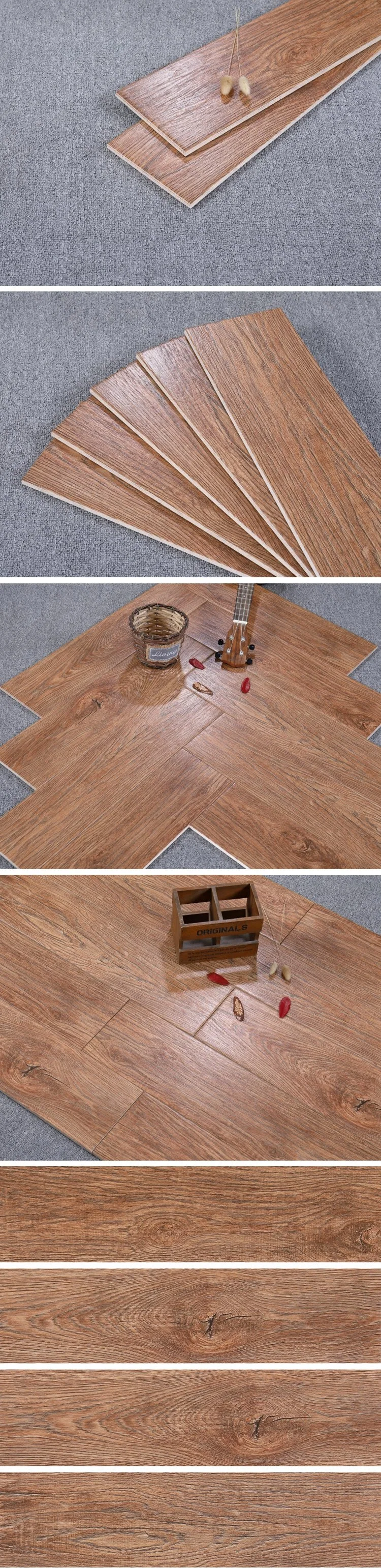 Best Quality Wood Look Engineered Hardwood Outdoor Wooden Floor Tile