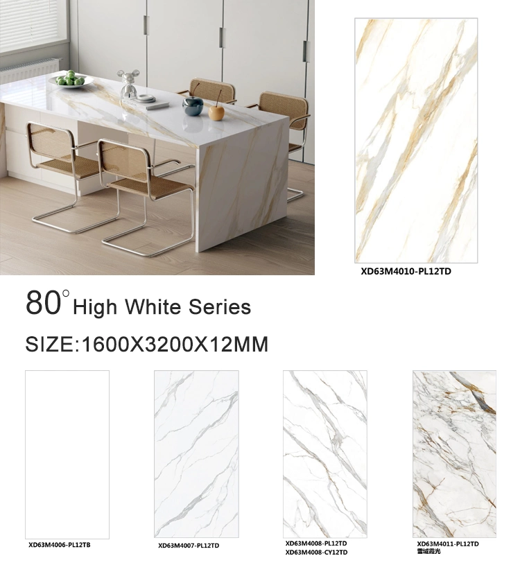 Kitchen Countertops Large Format Porcelain Slab Tile Stoneware Sintered Stone