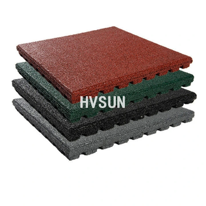 Shock Absorption Recycled Rubber Floor Covering for Gym