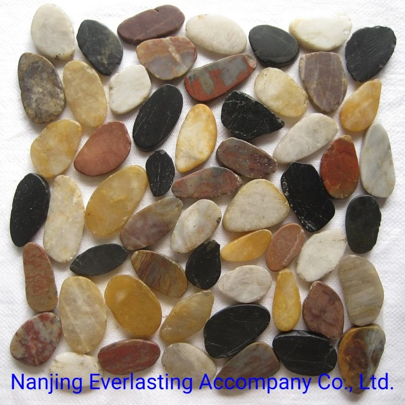 Hot Sale River Stone Decoration Pebble Mosaic Tile