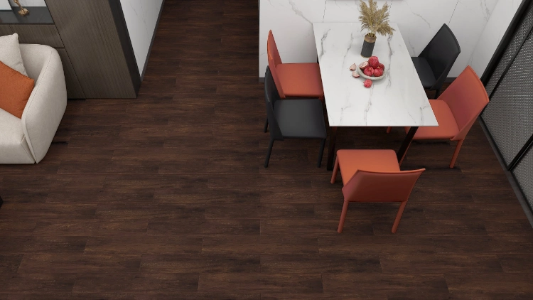 Matte Finish Rectified 150X900 Non-Slip Wood Like Plank Look Porcelain Floor Tile