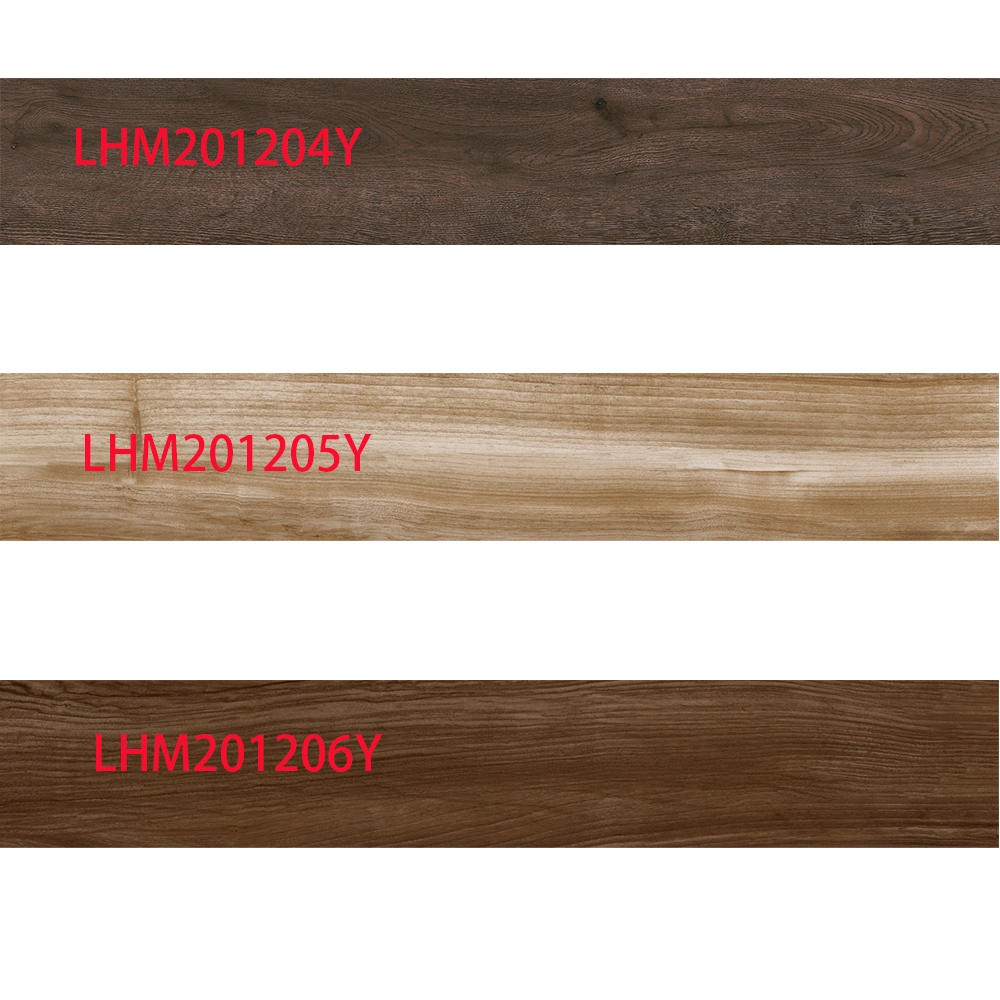 Commercial Store Vintage Decorative Wood Color Ceramic Floor Tiles