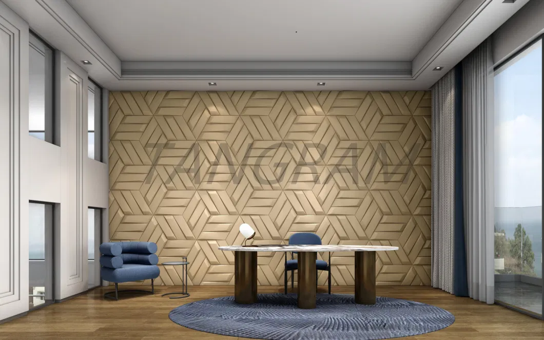 4D Jigsaw Self Adhesive Wall Tiles for Interior Decoration