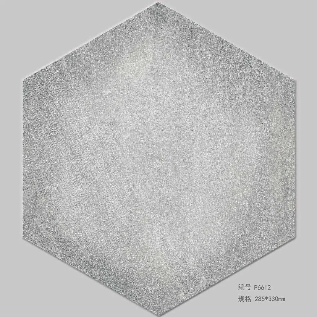 Art Ceramic Hexagonal Tiles for Bathroom Floor and Wall