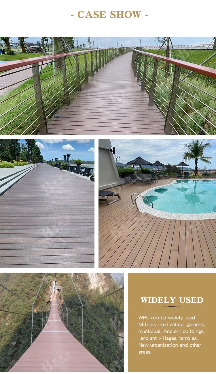 WPC DIY Tiles Wholesale Composite Decking WPC Decking Tiles for Garden Terrace