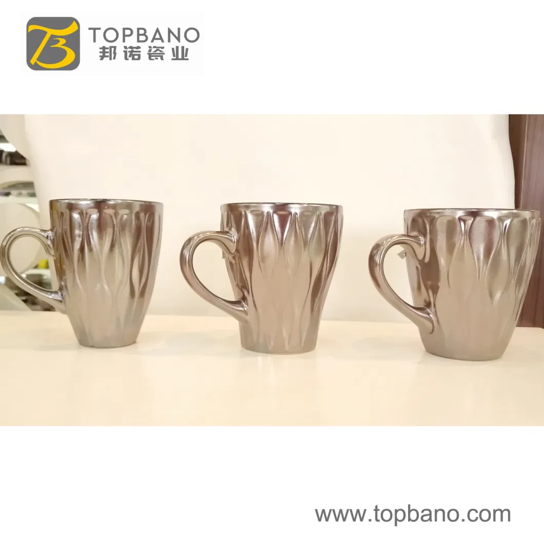 14 Oz Stoneware Ceramic Mug Custom Porcelain Cup Promotional Mug