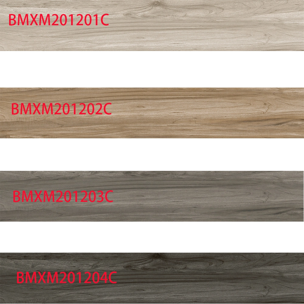 Commercial Store Vintage Decorative Wood Color Ceramic Floor Tiles