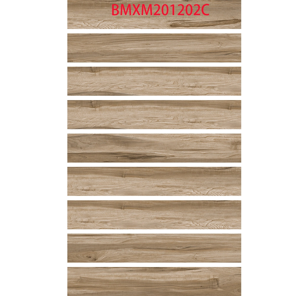 Commercial Store Vintage Decorative Wood Color Ceramic Floor Tiles