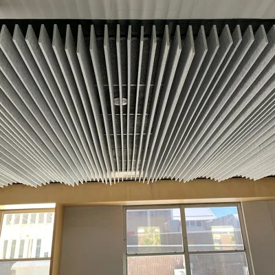  Отражательный щиток полиэфирные волокна декоративные Пэт акустические потолочные плитки