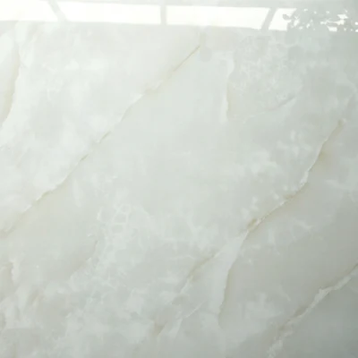 Дешевые цены Квартира столовая Половированная фарфоровая плитка 600x600 мм белая Мраморные плитки на полу