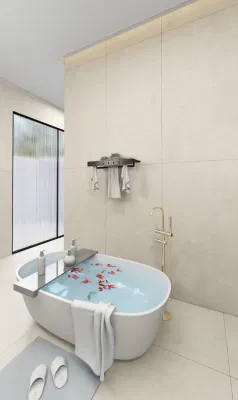 Foshan 750X1500 напольная плитка Белая и желтая для ванной Антиссы, современное украшение, простая светлая атмосфера роскоши