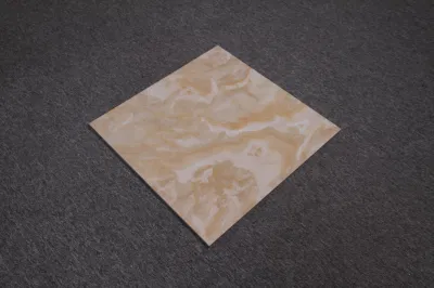 Мраморные смотреть 3D-струйной полированной плитки пола из фарфора в гостиной лобби