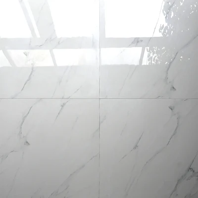 600X600 мраморный эффект Белый кристалл полированный пол плитки фарфор Жилая Декор номеров Полнополированная керамическая плитка пола из фарфора