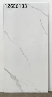 Недорогой материал для строительства Cararra Белый пол мрамор взгляд глянцевый Эффект 600 X1200 мм 60 X120 см фарфоровые напольные плитки