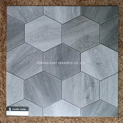 Серый цвет с шестигранной головкой план промышленного современный дизайн деревенском плитки