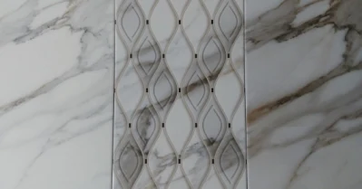 2018 Дизайн мраморная плита с керамической плиткой на стене с помощью красивого изображения для украшения дома (250*400 мм)