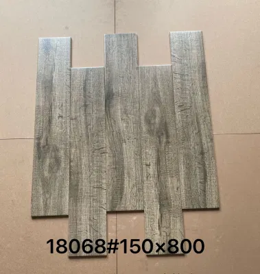 Домашний декор Фошань гостиная 150*800 мм остекленный керамический деревянный пол Настенная плитка
